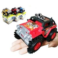 [ SIÊU RẺ ] Mô hình xe ô tô địa hình Crazy Racers (CHẠY PIN ) có bánh răng cao su cho bé xoay 180 độ