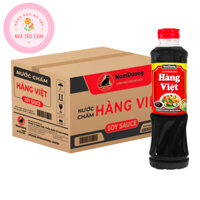 [ Siêu Rẻ ] Thùng 24 Chai Nước Tương Nam Dương Hàng Việt - Nước Chấm Đậu Nành/ Chai 500ml