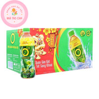 [ Siêu Rẻ ] Thùng 24 Chai Trà Xanh Không Độ Hương Chanh/ Chai 455ml