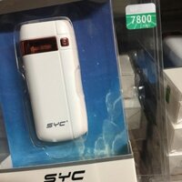 [ SIÊU SALE ]Sạc Dự Phòng Không Dây SYC 7800 MaH