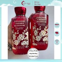 ⚡[ SIÊU SALE ] Sữa tắm japanese Cherry Blossom-Bath & Body Works 295ml - Chính Hãng