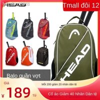 ○ ✑ [Siêu Sale]☍✹2021 New HEAD Hyde 2 Pack Tennis Racket Bag Túi đựng vợt cầu lông Ba lô xách Nam và Nữ