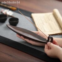◈ ◕ [Siêu Sale]♤▫☈Sáng tạo cổ điển nằm nhang đốt trầm hương gia dụng liệu gốm sứ gỗ đàn đèn trà đạo đồ trang trí