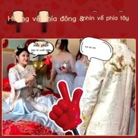 [ Siêu Tiết kiệm] Đón dâu, lừa chú rể, đạo cụ trò chơi, ngón tay cái nhìn đông tây, người phụ nữ ch