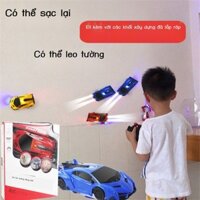 [ Siêu Tiết kiệm] [Khối xây dựng miễn phí] Xe leo tường cho bé trai Lái xe điều khiển từ xa Xe điện