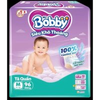 { SIÊU TIẾT KIỆM -MUA 1 TẶNG 1 KHĂN ƯỚT BOBBY 32 MIẾNGI } TÃ QUẦN Bobby Mega Jumbo đủ size M96/ L88/ XL76/ XXL70 miếng