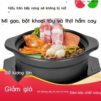 [ Siêu Tiết kiệm] Nồi đất bún phở cay nồi hầm đặc biệt nồi hầm nhỏ nồi đá thương mại ngọn lửa mở nh