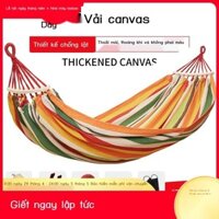[ Siêu Tiết kiệm] Võng ngoài trời xích đu chống Rollover cắm trại treo ghế đôi nhà ký túc xá sinh v