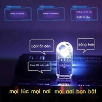 ♝ [ Siêu Tiết kiệm]Đèn ngủ USB thông minh mới nhân tạo AI giọng nói ánh sáng mini di động phòng ngủ đèn ngủ LED giọng nó