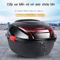 [ Siêu Tiết kiệm]Xe điện cốp sau xe máy hộp pin tay ga công cụ đựng đồ lớn dày nói chung TD03-MTCWX