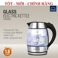 [ SIÊU TỐC ] ẤM ĐIỆN ĐUN NƯỚC BẰNG THỦY TINH Lock&Lock EJK418SLV (1.8 lít)
