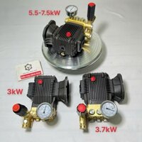 [ sịn ] Bộ đầu bơm máy rửa xe cao áp 3kw - 7kw liền trục có chỉnh áp| Đầu bơm máy rửa xe áp lực cao| Đầu máy rửa xe liền