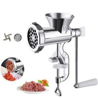 ( Size 10 ) Máy Xay Thịt Bằng Tay, Xay Cua, Thịt Cá Kẹp Bàn Chắc Chắn, Hợp Kim Không Gỉ, Loại Tốt