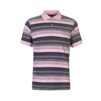 [ Size S ] Áo Thun Nam Pierre Cardin Polo Stripe Pink