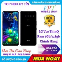 ( SLN 4 ) Điện Thoại LG V50 ThinQ Hàn 5G (bản 3 camera) Ram 6G/128G mới Hàng HẢNG - Chiến PUBG/Free Mượt ( HOT 6 ) ( HOT