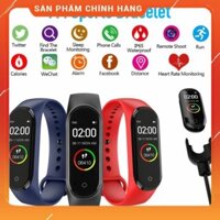 [ Smart sport watch M4 ] Đồng Hồ Thể Thao, Vòng Đeo Tay  M4, Theo Dõi Nhịp Tim, Bước Chạy, Huyết Áp