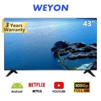 [ Smart Tivi Ultra HD WEYON 43 Inch Tivi - google, netflix, youtube-3 năm bảo hành ]