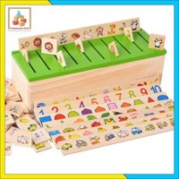[ Smart Toy For Kids ] Bộ đồ chơi thả hình theo chủ đề cho bé luyện tập trí nhớ một cách hiệu quả