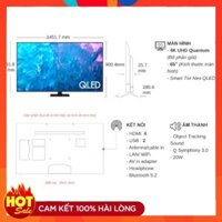 [ Smart TV Samsung QLED 4K Q70C Hàng chính hãng