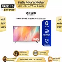 [ Smart TV Samsung UHD 4K 50 inch AU7000 2021 ) Mới DMNSG
