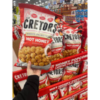 🍿🌽🐝🍯🌶 SNACK BẮP NỔ TẨM ỚT, MẬT ONG CAY NGỌT CỦA MỸ G.H. CRETORS HOT HONEY POPCORN TÚI 397G U.S.A 🇺🇸