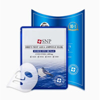 🌸✨ SNP Mặt Nạ Dưỡng Ẩm Ampoule Cao Cấp (10 Miếng)  – Trắng Da, Căng Bóng, Thu Nhỏ Lỗ Chân Lông ✨🌸