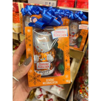 🍫🎅🏻🎄🇩🇪 SOCOLA GIÁNG SINH ÔNG GIÀ NOEL & TRÁI CHÂU XANH ĐỎ CỦA ĐỨC FERRERO KUSSCHEN BROWNIE STLYE SCHONE WEIHNACHTEN 116G
