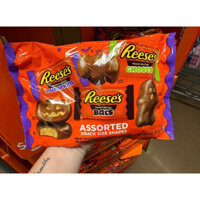 🍫🥜🎃👻🦇 SOCOLA NHÂN BƠ ĐẬU PHỘNG HALLOWEEN HÌNH BÍ NGÔ MA DƠI CỦA MỸ REESE’S PEANUT BUTTER PUMPKIN GHOST BAT ASSORTED 255G
