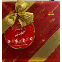 🍫🇨🇭 SOCOLA NỘI ĐỊA THUỴ SĨ LINDT LINDOR HỘP QUÀ 3 MÀU ĐỎ - GOLD - TÍM 287G 🇨🇭