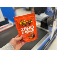 🍫🥜 SOCOLA REESE’S KHÔNG ĐƯỜNG CỦA MỸ MINIATURE CUPS MILK - DARK CHOCOLATE CANDY & PEANUT BUTTER ZERO SUGAR 144G U.S.A 🇺🇸
