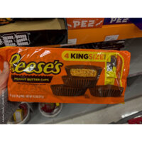 🍫🥜 SOCOLA SỮA NHÂN BƠ ĐẬU PHỘNG CỦA MỸ REESE’S PEANUT BUTTER CUPS MILK CHOCOLATE 4 KING SIZE x 79G (317G) U.S.A 🇺🇸