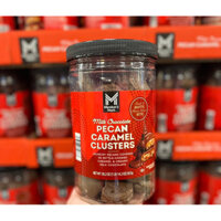 🍫🌊 SOCOLA SỮA NHÂN ĐƯỜNG CARAMEL CHẢY & HẠT HỒ ĐÀO CỦA MỸ MEMBER’S MARK MILK CHOCOLATE PEACAN CARAMEL CLUSTERS HỘP 855G