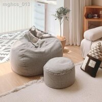☑ ❈ Sofa lười hạt đậu túi đơn căn hộ nhỏ chiếu tatami lưới đỏ phòng ngủ sáng tạo ban công giải trí sofa nhỏ ghế lười
