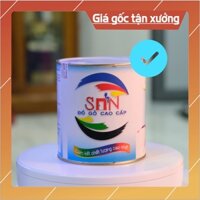 [ Sơn Gỗ ] Sơn Lót PU  [ Lon 1KG Pha sẵn ] - Siêu Bám dính, Lấp tim, Làm phẳng mịn, Độ cứng cao - Hàng Chính Hãng