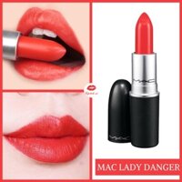 💄  Son MAC Lady Danger 607 Đỏ Cam siêu hot - Mac Matte Lipstick, son MAC chính hãng date mới nhất