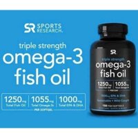 𝐕𝐢𝐞̂𝐧 𝐮𝐨̂́𝐧𝐠 SR TRIPLE STRENGTH OMEGA-3 𝐅𝐢𝐬𝐡 𝐎𝐢𝐥