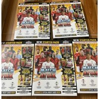 [ Starter Pack ] Gói bao gồm Album Đựng Thẻ Topps Match Attax Starter Pack 2024/25 24/25 ( HÀNG CÓ SẴN)