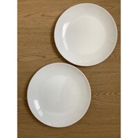 [ Sứ Pháp Arcopal ]- Dĩa âu hình bầu tròn ứng dụng để thức ăn, trái cây - 23x2cm