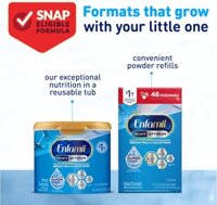 🌟 SỮA ENSPIRE INFANT NON-GMO 850G – SỮA MỸ CHO BÉ SƠ SINH TỪ 0–12 THÁNG