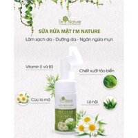 🎁🎁 Sữa Rửa Mặt I'm Nature Cúc La Mã Tảo Biển Có Đầu Cọ Masage Silicon độc đáo