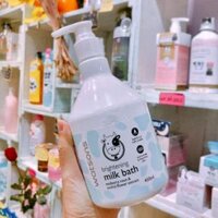 - Sữa tắm bò Watson Thái Lan 450ml. Chỉ về màu xanh

-