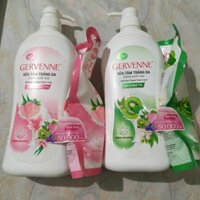 🌷 SỮA TẮM GERVENNE 900GAM TẶNG KÈM TÚI SỮA TẮM 380GAM