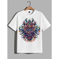 [ T SHIRT UNISEX ] Áo phông nam KT Brocade T-shirt .