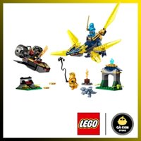 [ Tách set Minifigures 71798 ] Nhân vật trong Lego NINJAGO Nya and Arin's Baby Dragon Battle