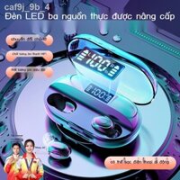 ☾ ▦♟☒Tai nghe bluetooth đôi không dây mini nút tai siêu nhỏ thể thao đeo đầu thích hợp cho huawei oppo apple vivo