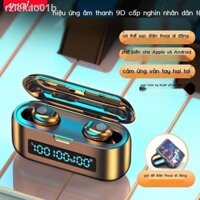 ◘ ✽Tai nghe Bluetooth không dây Amoi F9 in-ear nhét tai nhỏ tai đơn và tai đôi chạy thể thao mini