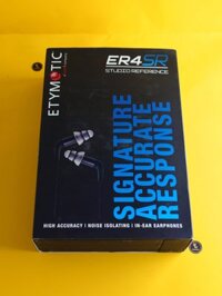 ✌ Tai nghe Etymotic ER4SR cũ Fullbox siêu đẹp– chuẩn âm tham chiếu cho người yêu nhạc tinh tế
