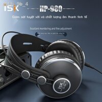 ۞ ◘◙✘Tai nghe màn hình ISK HP-980 tai nghe phòng thu trộn DJ chuyên nghiệp tai nghe phòng thu dòng dài 3m tai nghe isk