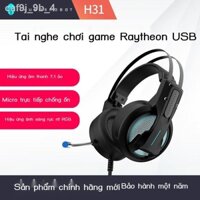 ㍿ ▨✼Tai nghe máy tính Thor H31 tai nghe có dây cài đầu chơi game 7.1 kênh ăn gà tai nghe có mic kèm micro