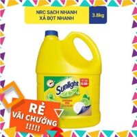 ( TAK33 ) Combo sĩ 1 thùng Sunlight rửa chén chanh 3can x 3.8kg